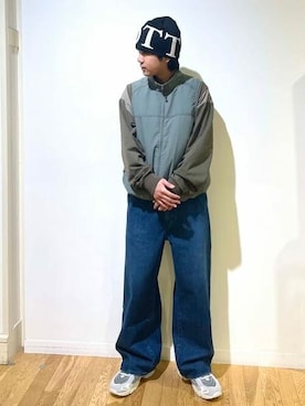 「WILD THINGS（ワイルドシングス）のアイテム（トップス）」を使った、B:MING by BEAMS MENさん（メンズ・168cm）の春コーディネート