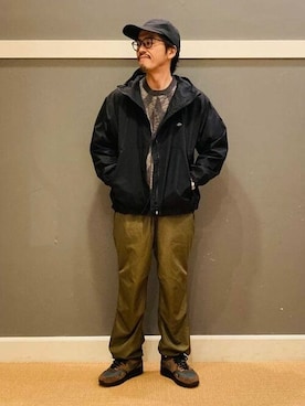 「WILD THINGS（ワイルドシングス）のアイテム（帽子）」を使った、B:MING by BEAMS MENさん（メンズ・170cm）の春コーディネート