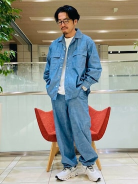 「BIG MAC（ビッグマック）のアイテム」を使った、B:MING by BEAMS MENさん（メンズ・170cm）の春コーディネート