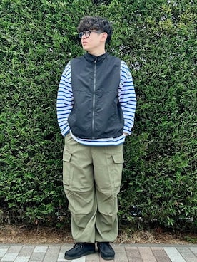 B:MING by BEAMS MENさん（メンズ・174cm）の春コーディネート