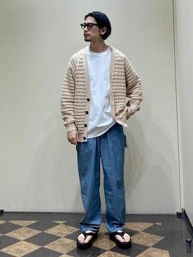 「BIG MAC（ビッグマック）のアイテム」を使った、B:MING by BEAMS MENさん（メンズ・175cm）の春コーディネート