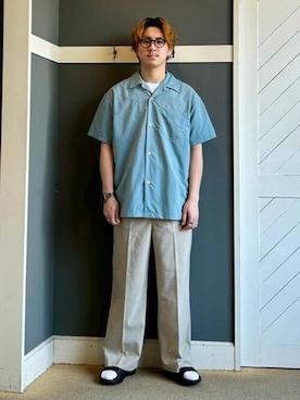「HELLY HANSEN(ヘリーハンセン)のアイテム(パンツ)」を使った、B:MING by BEAMS MENさん(メンズ・178cm)の春コーディネート