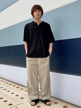 「HELLY HANSEN(ヘリーハンセン)のアイテム(パンツ)」を使った、B:MING by BEAMS MENさん(メンズ・175cm)の春コーディネート