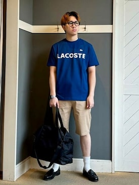 「PACKING（パッキング）のアイテム」を使った、B:MING by BEAMS MENさん（メンズ・178cm）の夏コーディネート