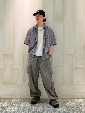 B:MING by BEAMS MENさん（メンズ・174cm）の夏コーディネート