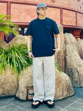 B:MING by BEAMS MENさん（メンズ・178cm）の夏コーディネート