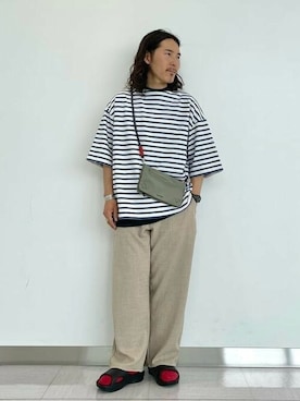 B:MING by BEAMS MENさん（メンズ・169cm）の夏コーディネート