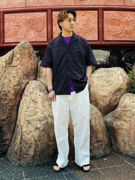 B:MING by BEAMS MENさん（メンズ・178cm）の夏コーディネート