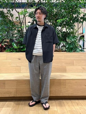 B:MING by BEAMS MENさん（メンズ・168cm）の夏コーディネート