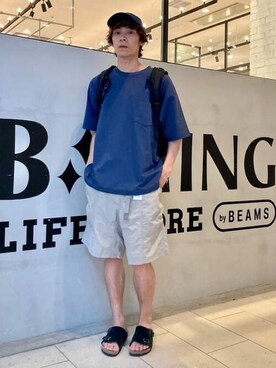 B:MING by BEAMS MENさん（メンズ・170cm）の夏コーディネート