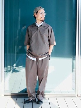 「B:MING by BEAMS（ビーミングバイビームス）のアイテム（ポロシャツ）」を使った、B:MING by BEAMS MENさん（メンズ・172cm）の夏コーディネート