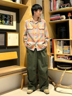B:MING by BEAMS MENさん（メンズ・180cm）の夏コーディネート
