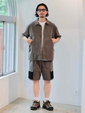 B:MING by BEAMS MENさん（メンズ・176cm）の夏コーディネート