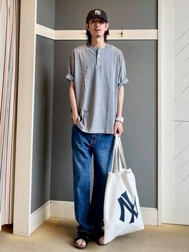 B:MING by BEAMS MENさん（メンズ・178cm）の夏コーディネート
