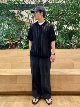 「HELLY HANSEN(ヘリーハンセン)のアイテム(パンツ)」を使った、B:MING by BEAMS MENさん(メンズ・169cm)の夏コーディネート