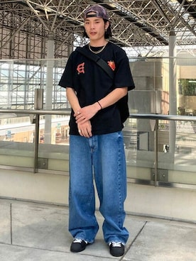 「PACKING（パッキング）のアイテム」を使った、B:MING by BEAMS MENさん（メンズ・172cm）の夏コーディネート