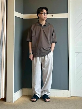 B:MING by BEAMS MENさん（メンズ・178cm）の夏コーディネート