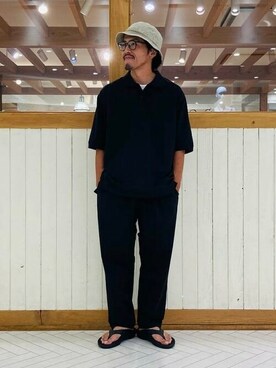 「B:MING by BEAMS（ビーミングバイビームス）のアイテム（ポロシャツ）」を使った、B:MING by BEAMS MENさん（メンズ・170cm）の夏コーディネート