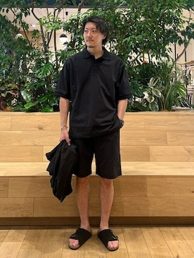 「B:MING by BEAMS（ビーミングバイビームス）のアイテム（ポロシャツ）」を使った、B:MING by BEAMS MENさん（メンズ・168cm）の夏コーディネート