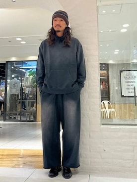 「アイテム（ハット、ブラウン系）」を使った、B:MING by BEAMS MENさん（メンズ・179cm）の秋コーディネート