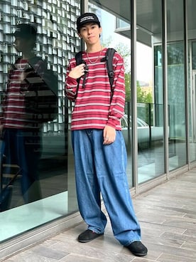 「BIG MAC（ビッグマック）のアイテム」を使った、B:MING by BEAMS MENさん（メンズ・174cm）の秋コーディネート