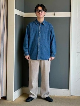 B:MING by BEAMS MENさん（メンズ・178cm）の秋コーディネート