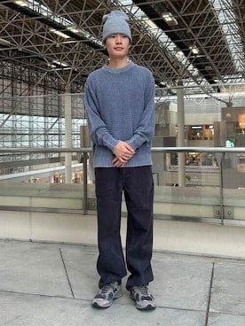 「B:MING by BEAMS（ビーミングバイビームス）のアイテム（ニットキャップ/ビーニー）」を使った、B:MING by BEAMS MENさん（メンズ・166cm）の秋コーディネート