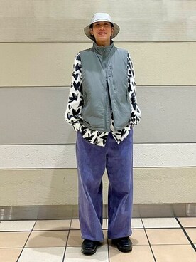 「WILD THINGS（ワイルドシングス）のアイテム（ジャケット/アウター）」を使った、B:MING by BEAMS MENさん（メンズ・166cm）の秋コーディネート