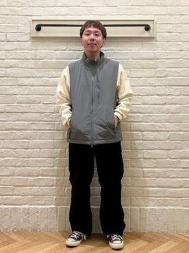 「WILD THINGS（ワイルドシングス）のアイテム（ジャケット/アウター）」を使った、B:MING by BEAMS MENさん（メンズ・165cm）の秋コーディネート