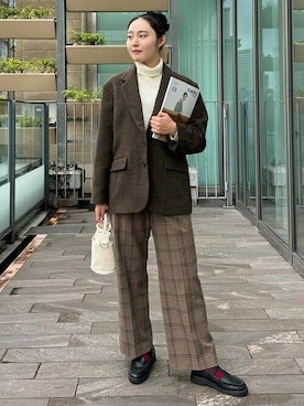 B:MING by BEAMS MENさん（レディース・166cm）の秋コーディネート