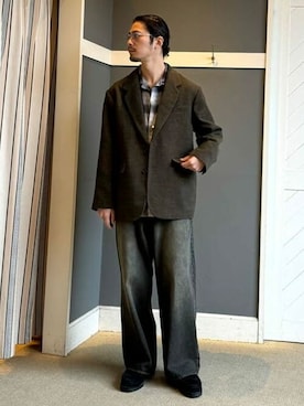 B:MING by BEAMS MENさん（メンズ・176cm）の秋コーディネート