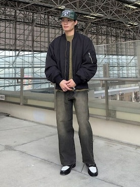 B:MING by BEAMS MENさん（メンズ・166cm）の秋コーディネート