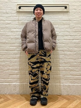 「B:MING by BEAMS（ビーミングバイビームス）のアイテム（ニットキャップ/ビーニー）」を使った、B:MING by BEAMS MENさん（メンズ・165cm）の秋コーディネート