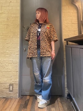 「シャツ 」｜「アイテム（アクセサリー）」を使った、つぼねさん（レディース・153cm）の夏コーディネート