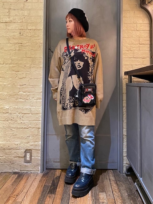 HYSTERIC GLAMOUR（ヒステリックグラマー） ワンピース DESTROY ALL