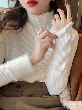 douladoulaさん（レディース・163cm）の冬コーディネート