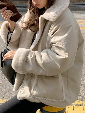 douladoulaさん（レディース・163cm）の冬コーディネート