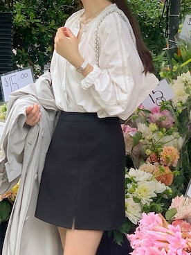 「ふんわり」｜douladoulaさん（レディース・158cm）の春コーディネート