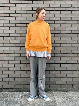 阿部さん（レディース・165cm）の冬コーディネート