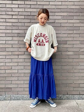 阿部さん(レディース・165cm)の春コーディネート