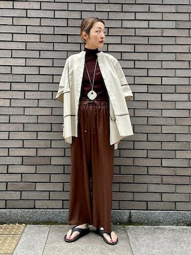 阿部さん(レディース・165cm)の春コーディネート