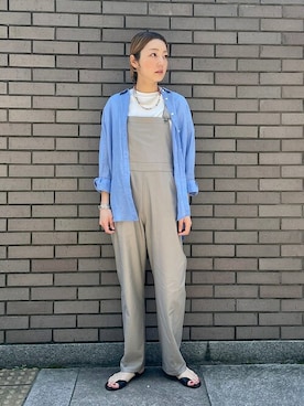 「MIKIA」｜阿部さん（レディース・165cm）の春コーディネート