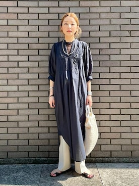 阿部さん(レディース・165cm)の夏コーディネート
