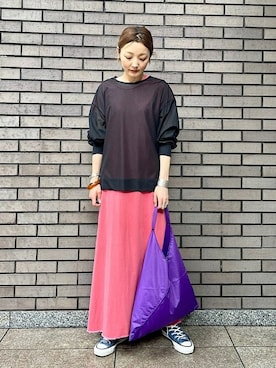 阿部さん（レディース・165cm）の夏コーディネート