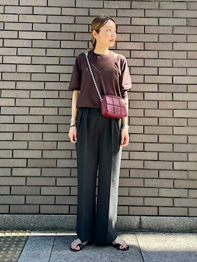 「SHIPS（シップス）のアイテム」を使った、阿部さん（レディース・165cm）の夏コーディネート
