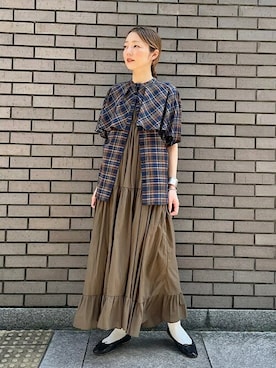 阿部さん(レディース・165cm)の夏コーディネート