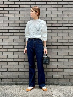 阿部さん(レディース・165cm)の夏コーディネート