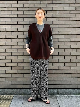 阿部さん(レディース・165cm)の夏コーディネート