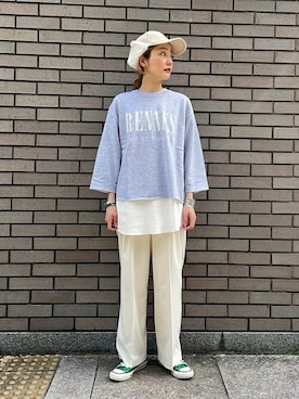 阿部さん（レディース・165cm）の夏コーディネート