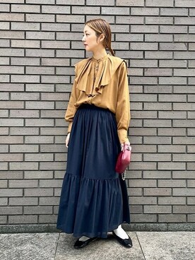 阿部さん（レディース・165cm）の秋コーディネート